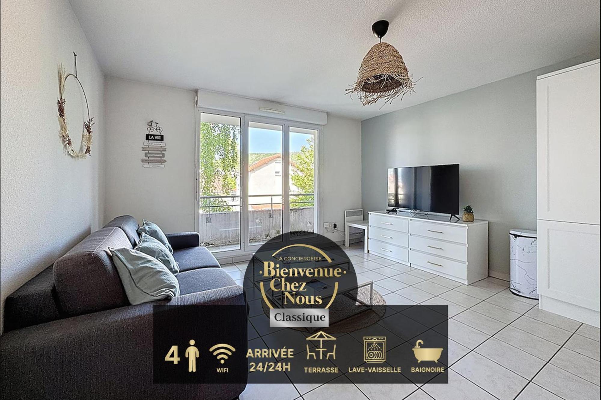 Sejour Cosy - Lit 180X200 - Wifi - Parking Apartment Clermont-Ferrand Exterior photo